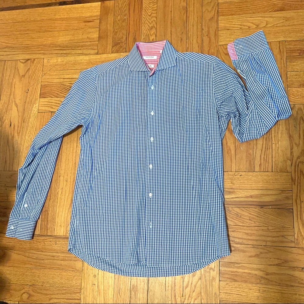 ISAAC MIZRAHI - Slim Fit Button Down